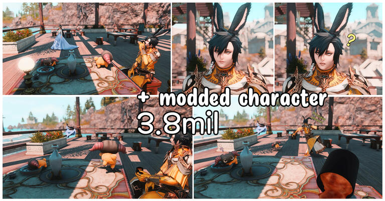 Storytelling Comic Style + modded character 3.8mil