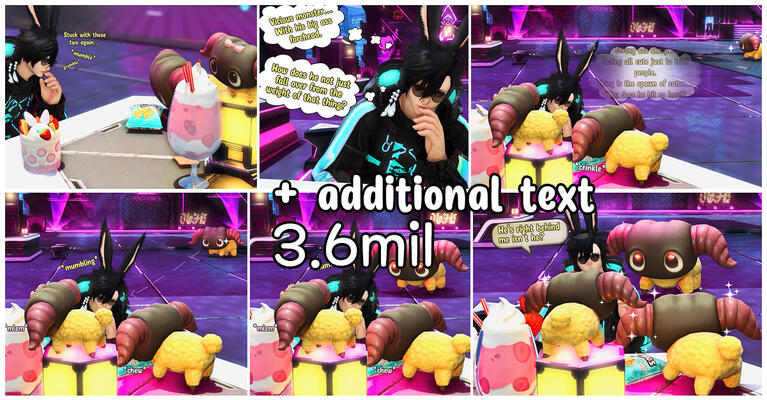 Storytelling Comic Style + additional text 3.6mil